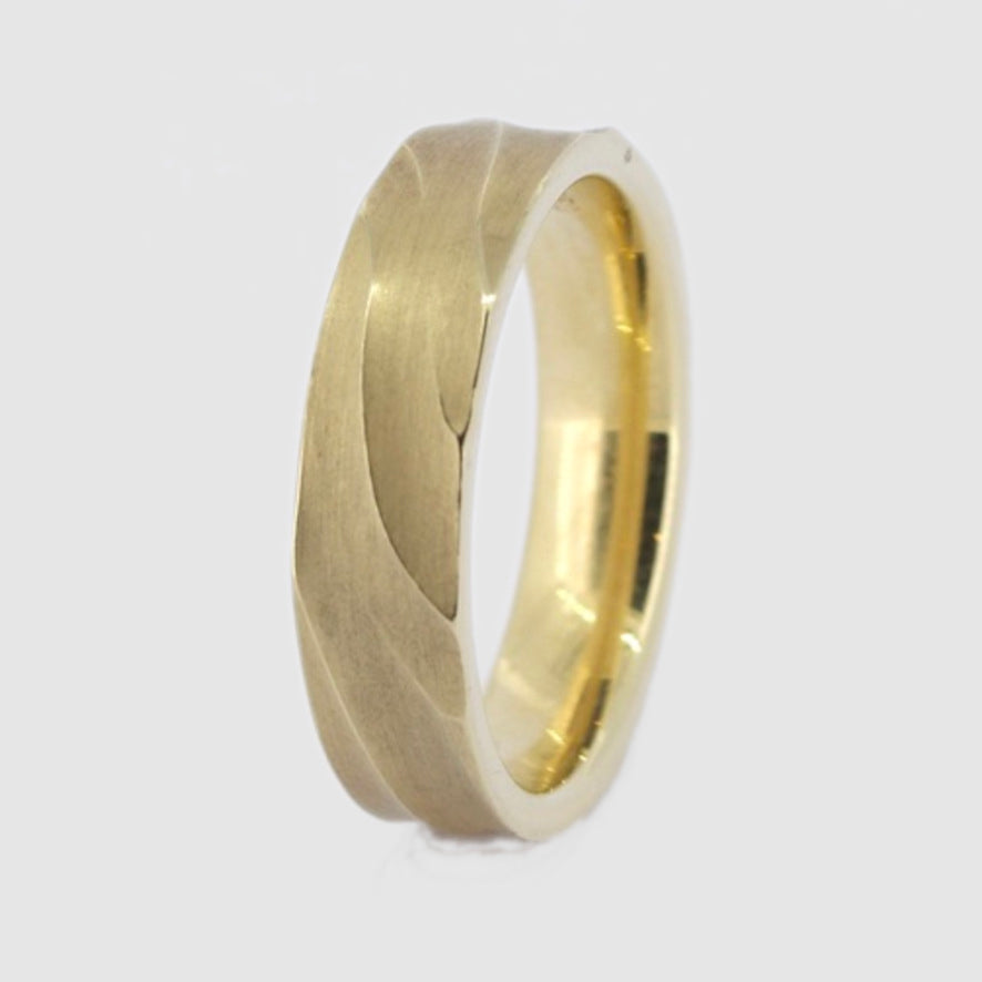 18ct Yellow Gold Wave Ring