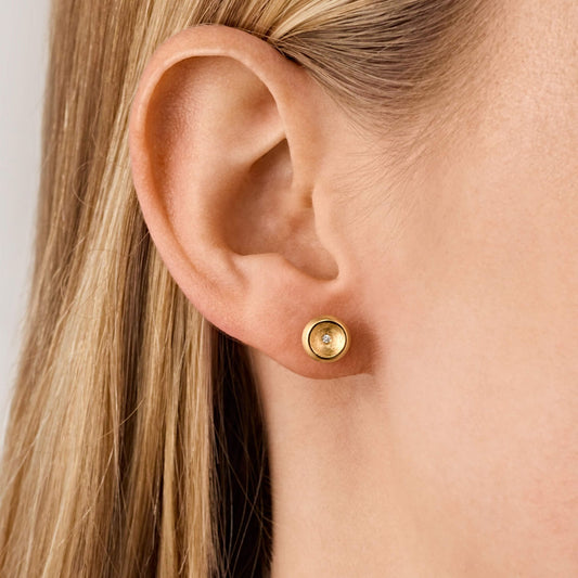 Bubble Diamond Earrings