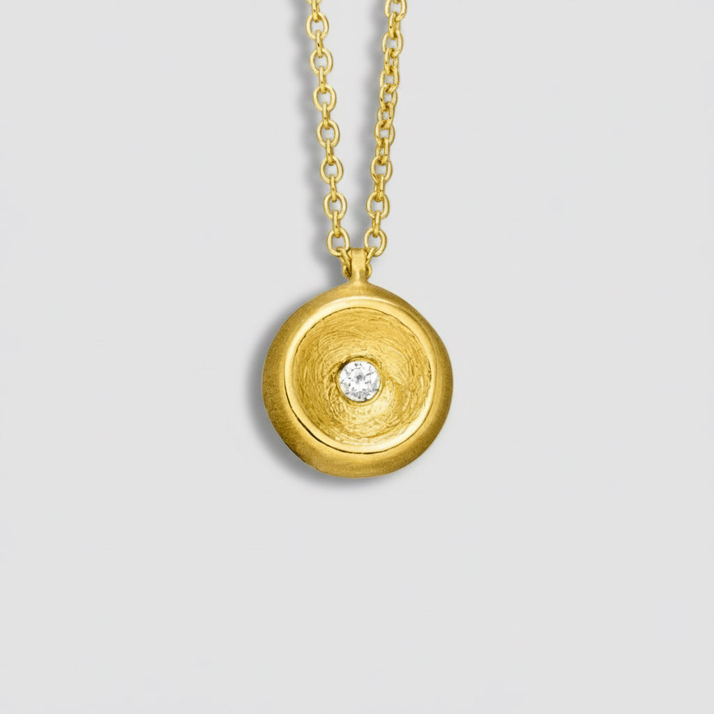 Bubble Diamond Necklace