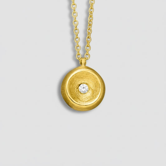 Bubble Diamond Necklace