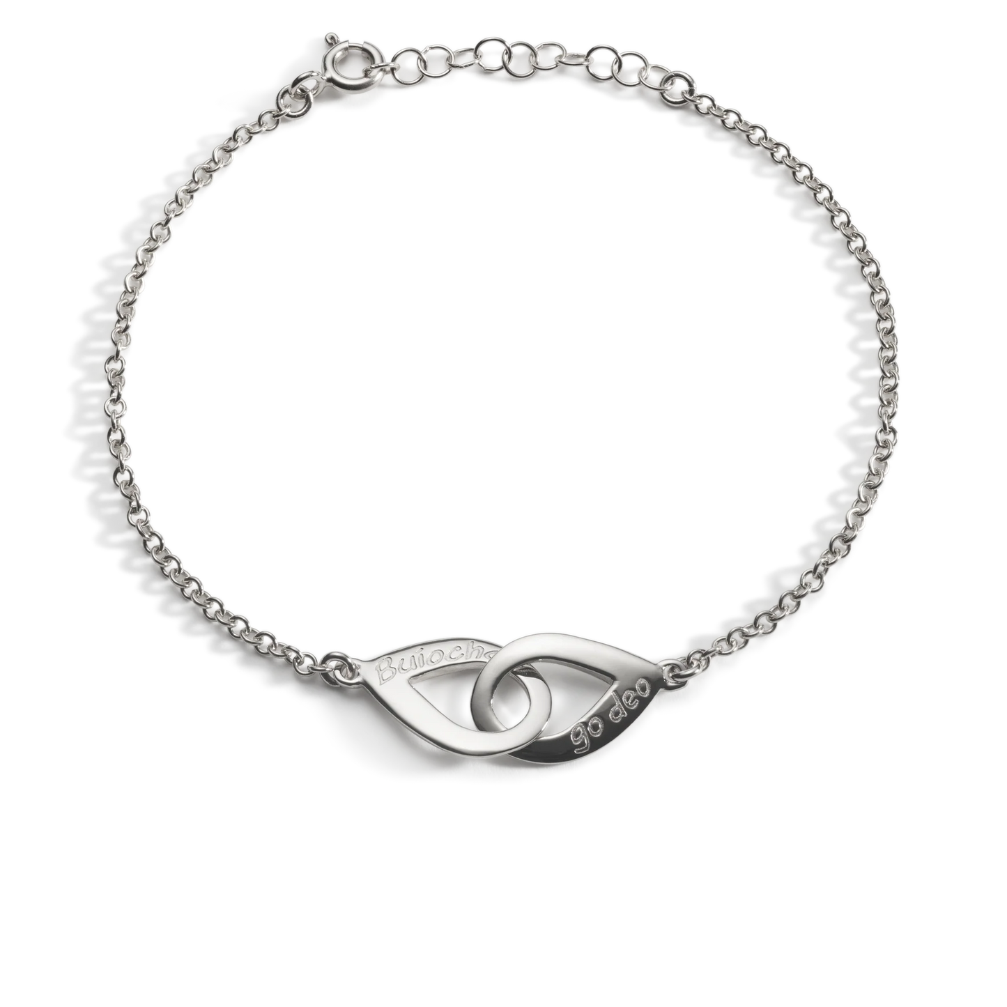 Buíochas Go Deo - Silver Double Bracelet
