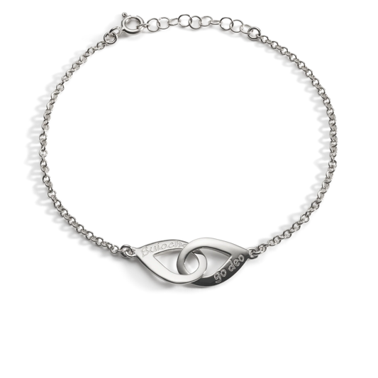 Buíochas Go Deo - Silver Double Bracelet