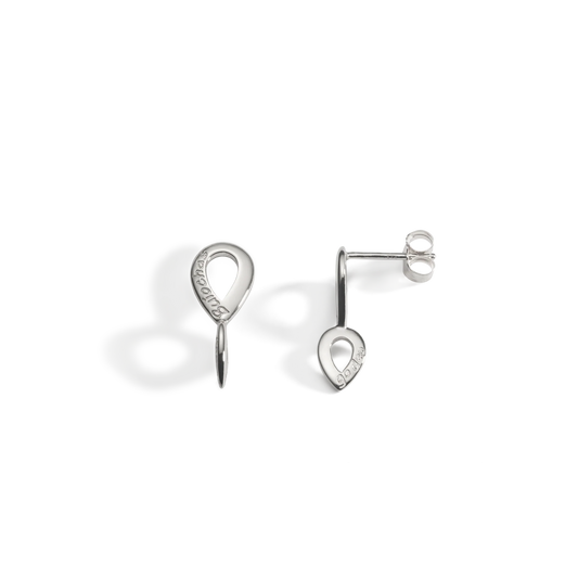 Buíochas Go Deo - Silver Double Earrings