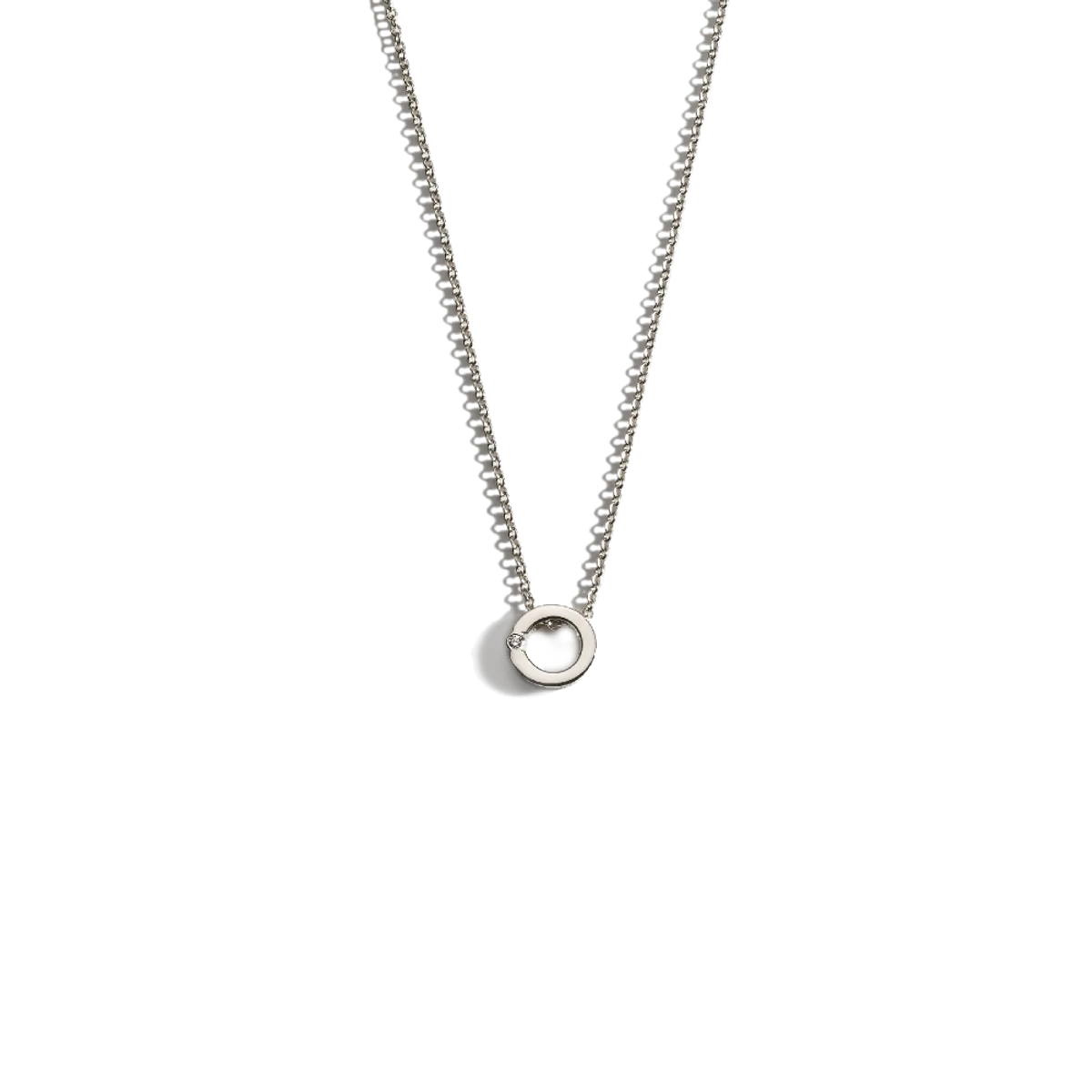 Croí Álainn Silver Diamond Pendant