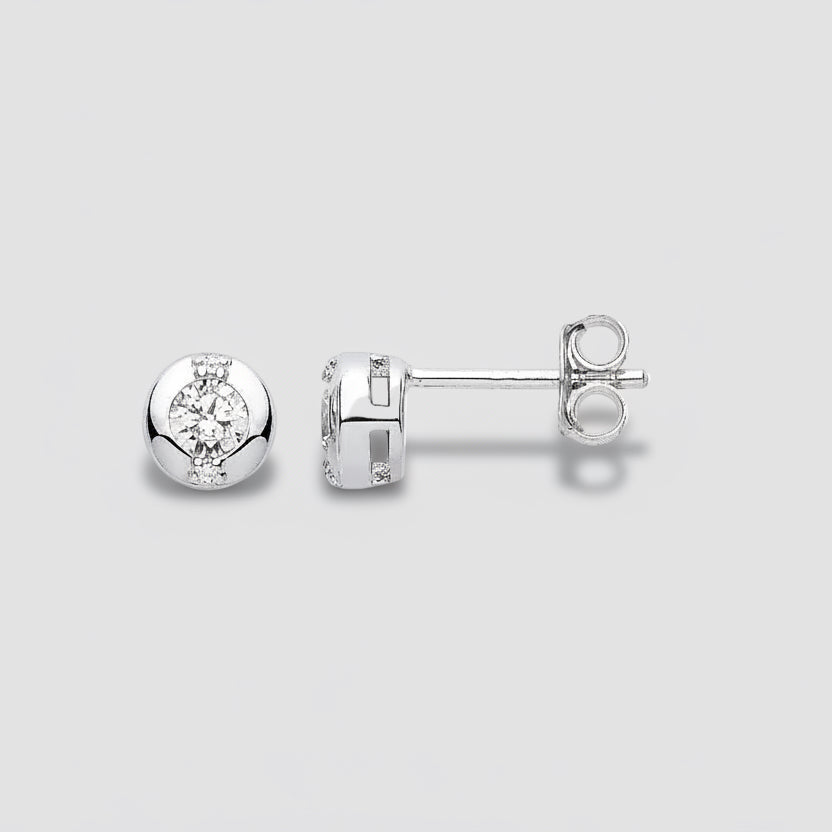 CZ Stud Earrings