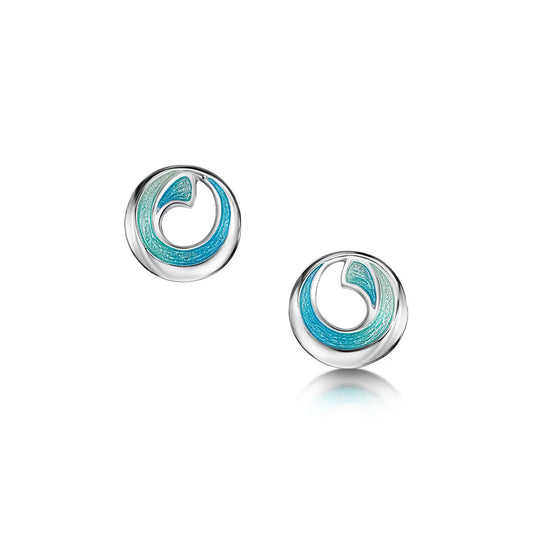 Atlantic Breaker Petite Stud Earrings