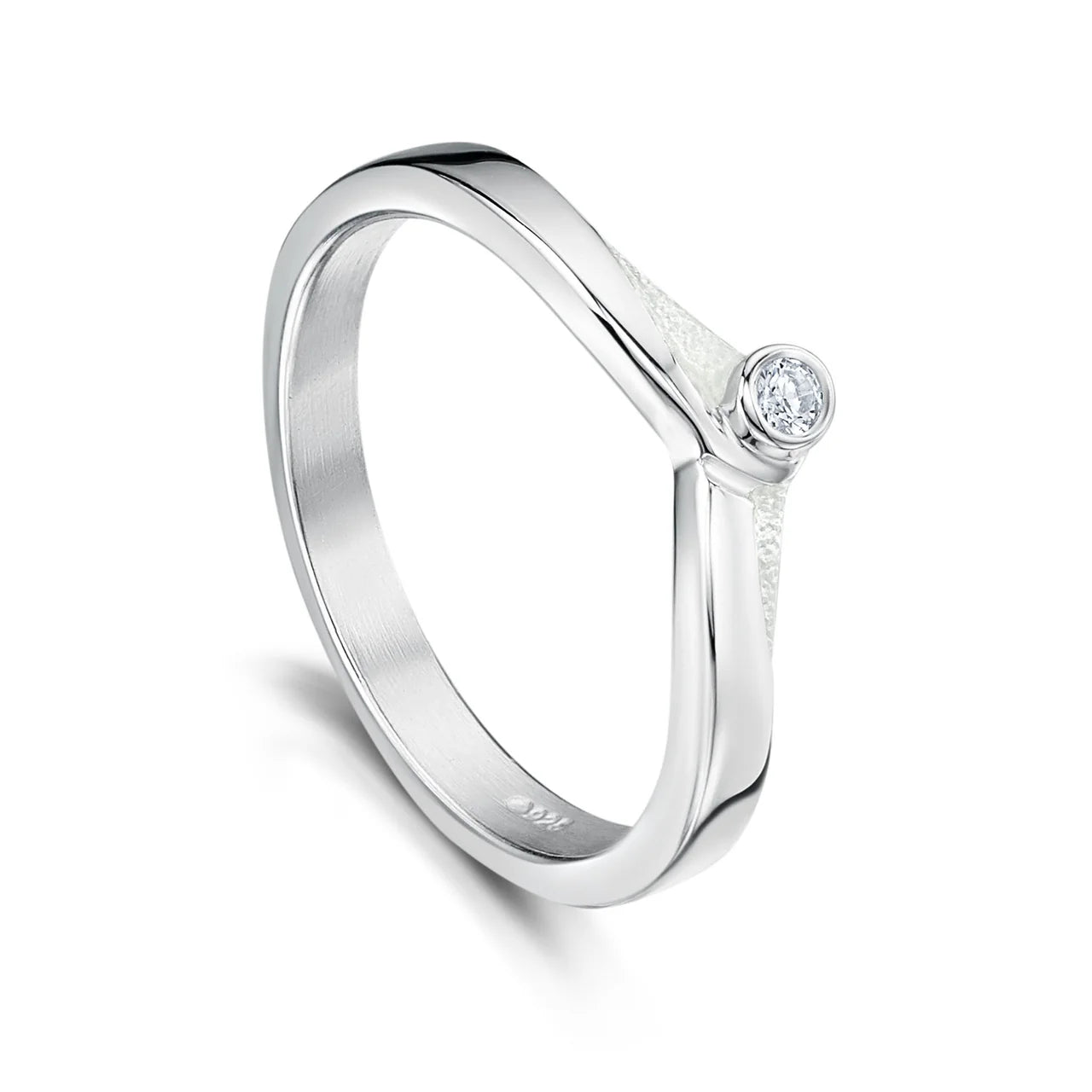 New Wave Cubic Zirconia Ring