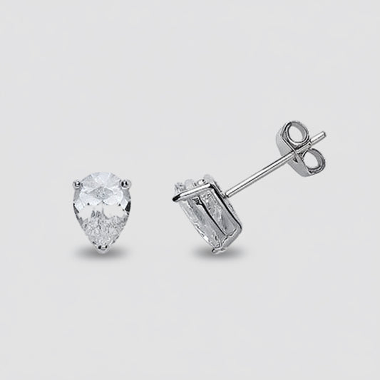 Pear Stud Earrings