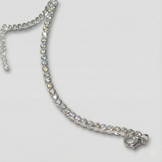 Silver CZ Bracelet
