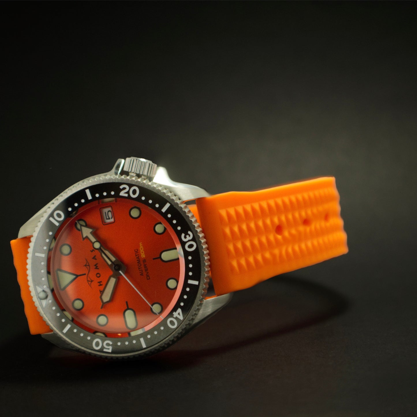 Thomas Mini Diver Orange 37mm