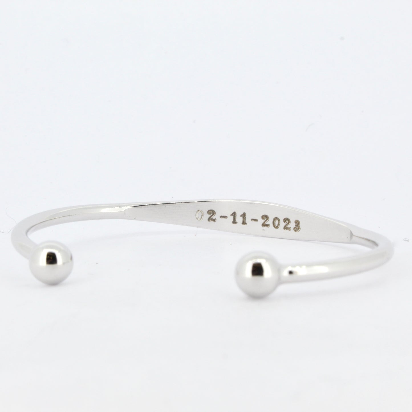 Silver Baby Bangle