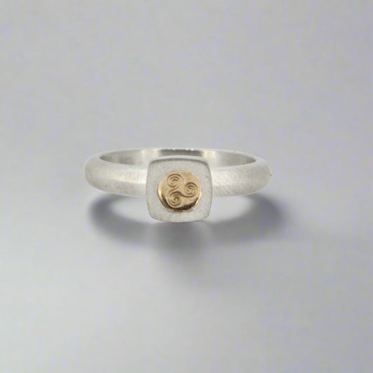 Celtic Triskele Ring