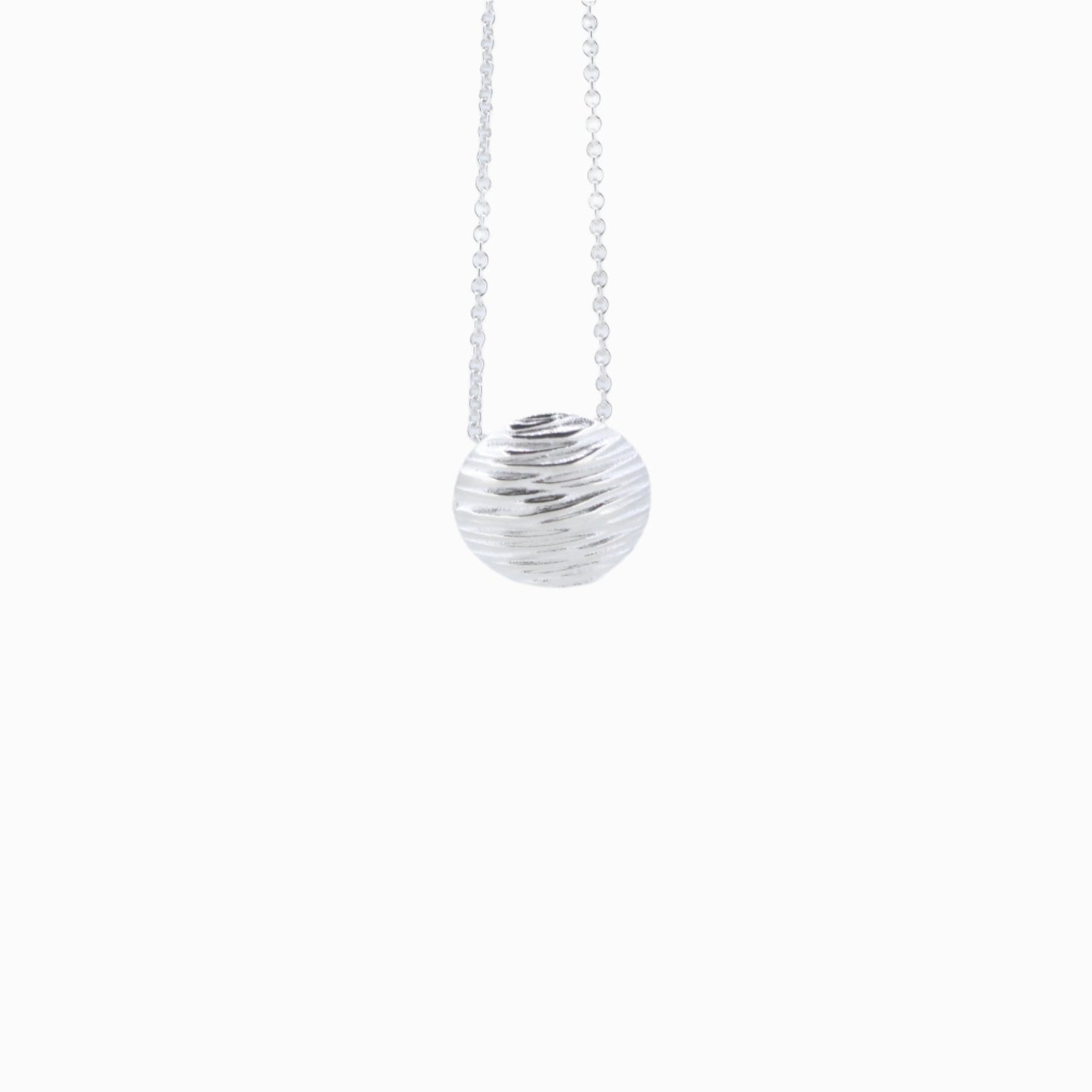 Wavy Textured Pendant