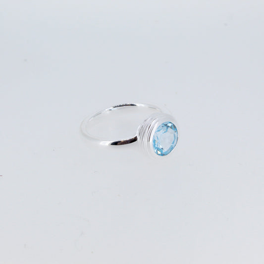 Crease Topaz Ring