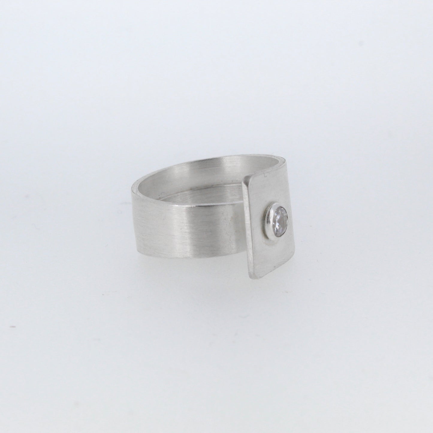 Silver Layered Ring