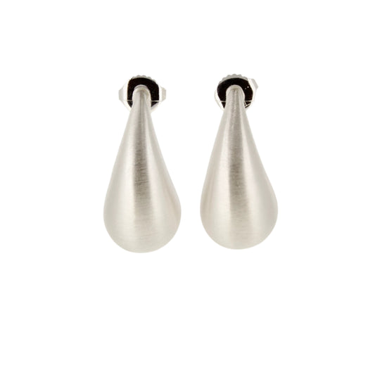 Silver Drooping Studs