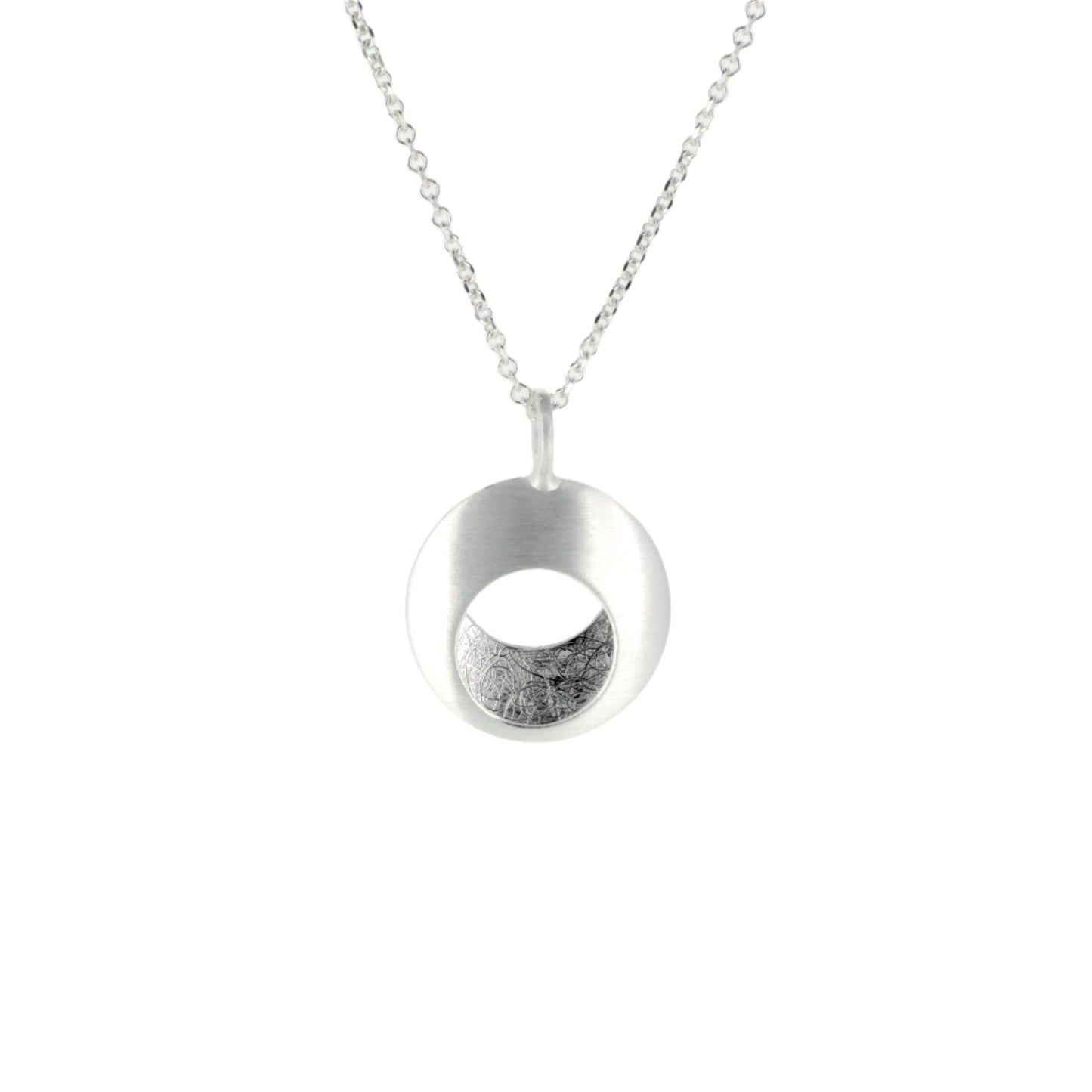 Silver Circle Pendant