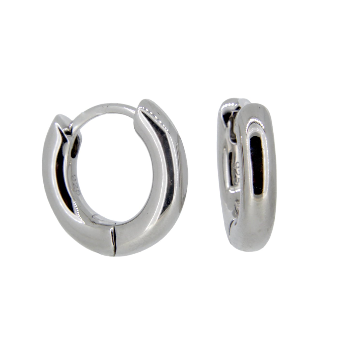 Silver Creole Hoops