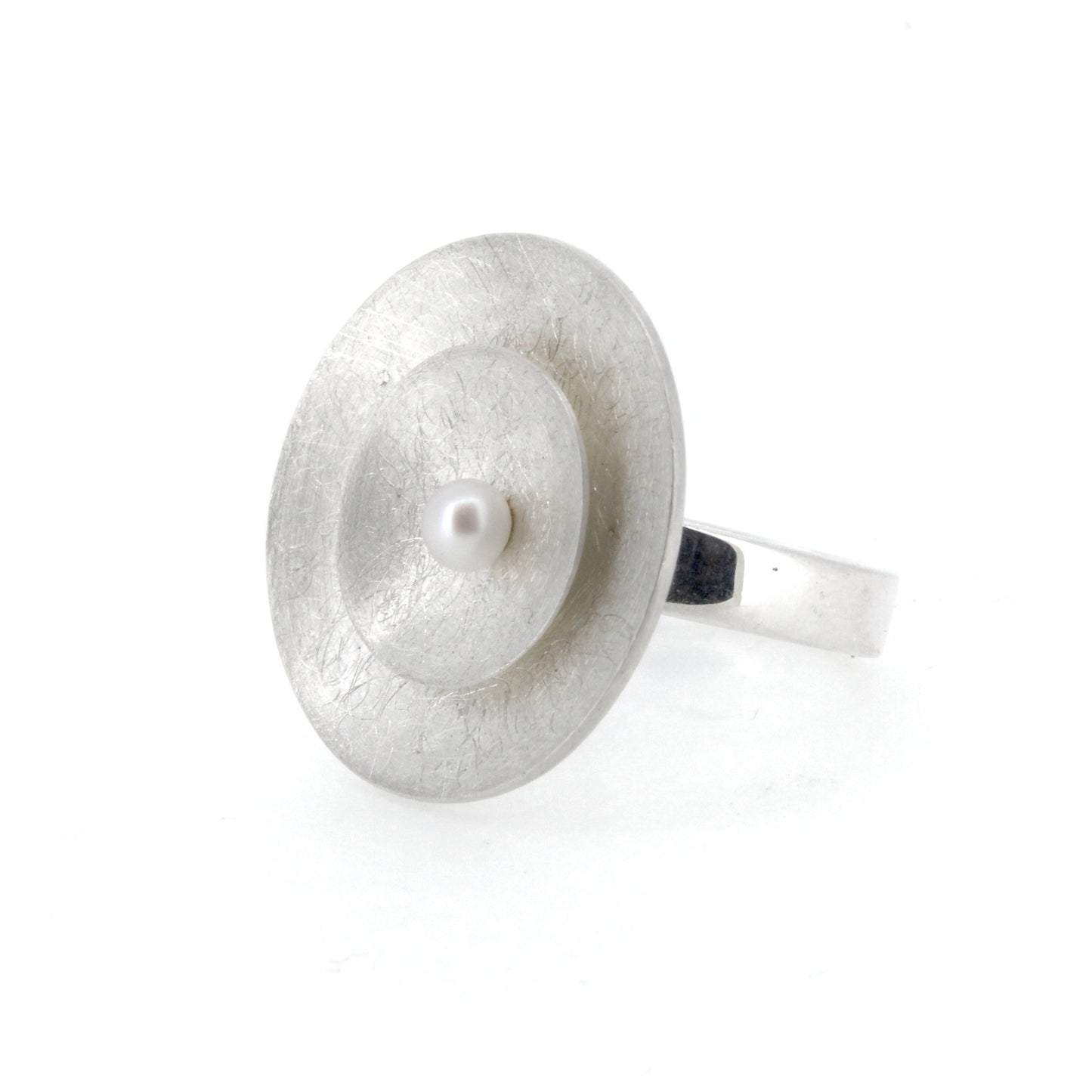 Pearl Lilypad Ring