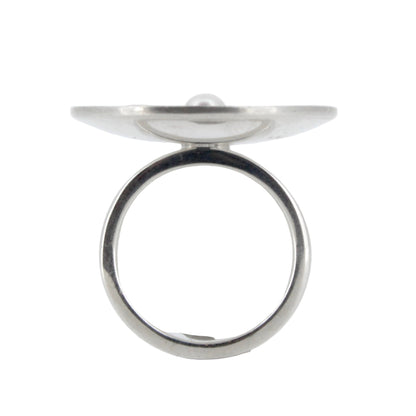 Pearl Lilypad Ring