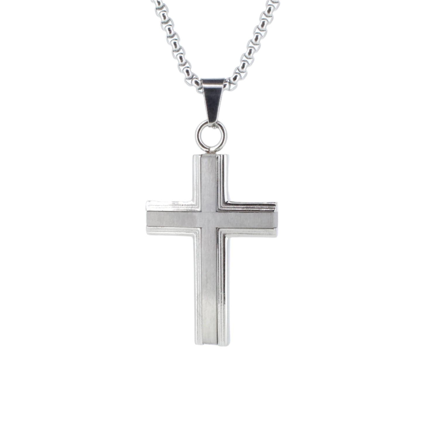 Stainless Steel Cross and Chain