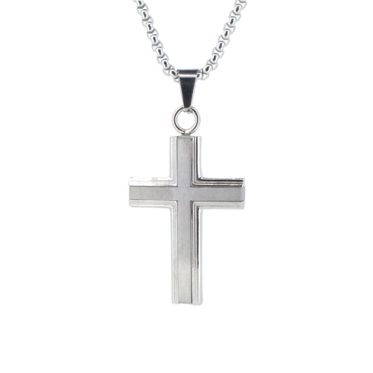 Stainless Steel Cross and Chain