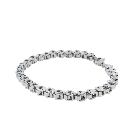 Steel Byzantine Chain Bracelet