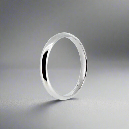 2.5mm Platinum Court Wedding Ring