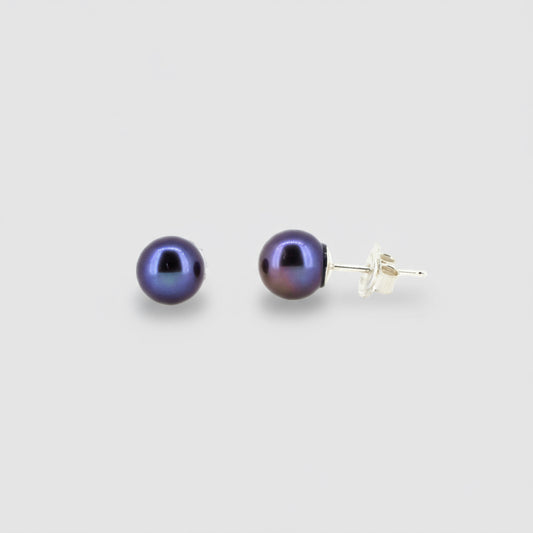 Colourful Pearl Studs