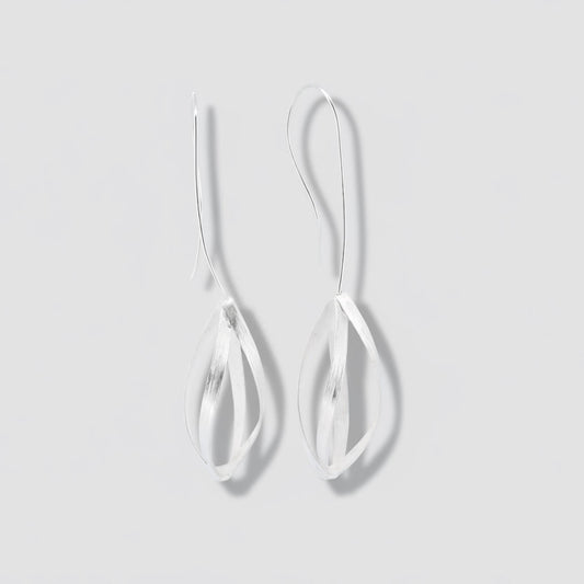Long Drop Seed Pod Earrings