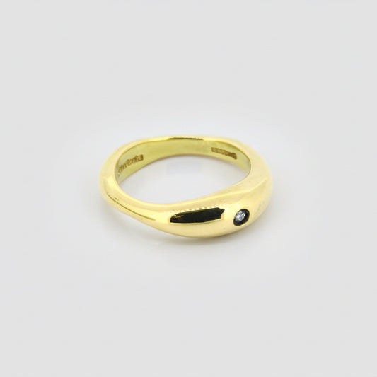 John Rocha Gold and Diamond Band