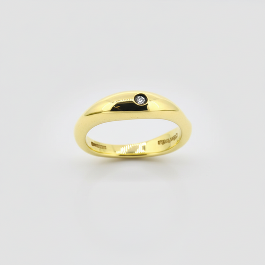 John Rocha Gold and Diamond Band