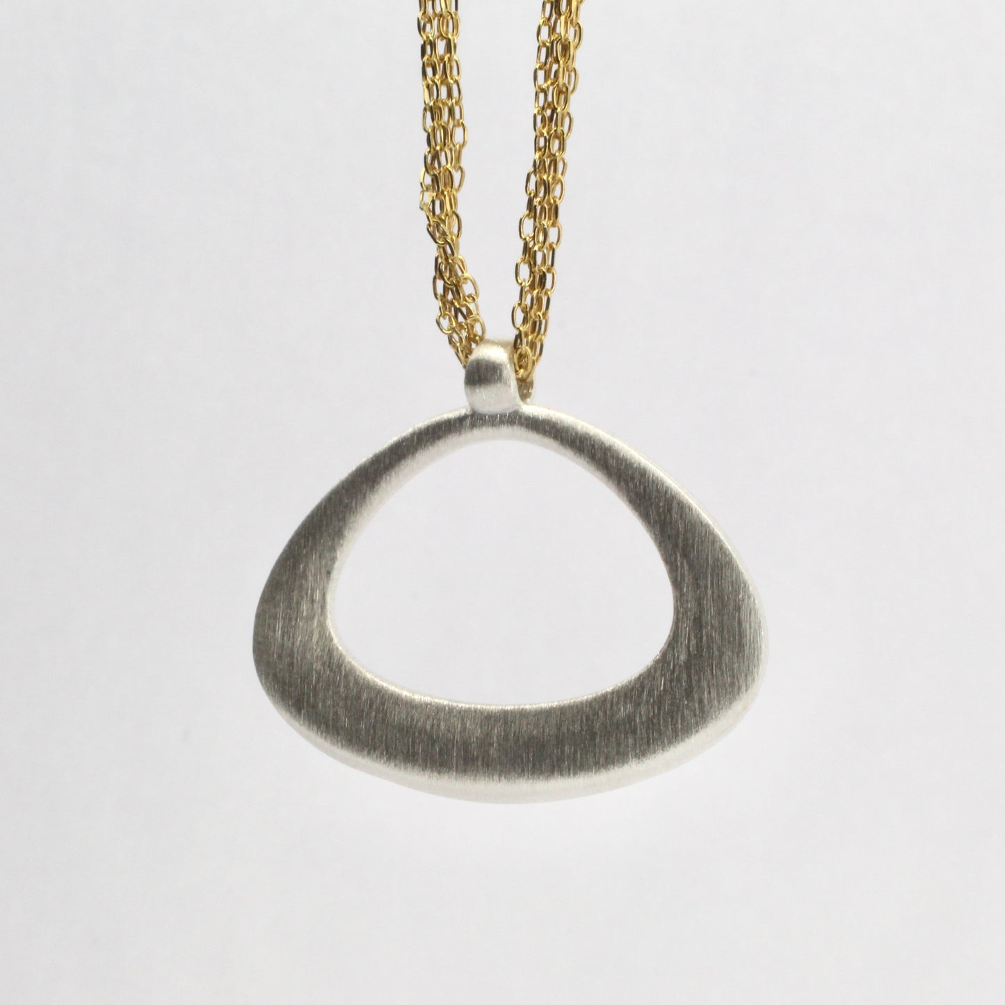 Silver and God Vermeil Necklace
