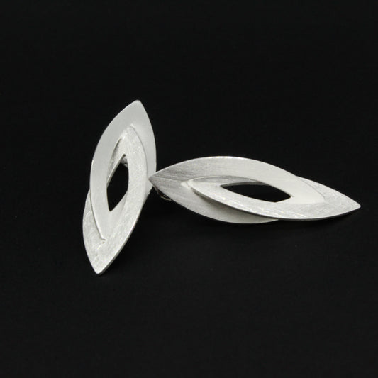 Silver Leaf Link Drops