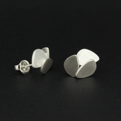 Silver Triple Studs