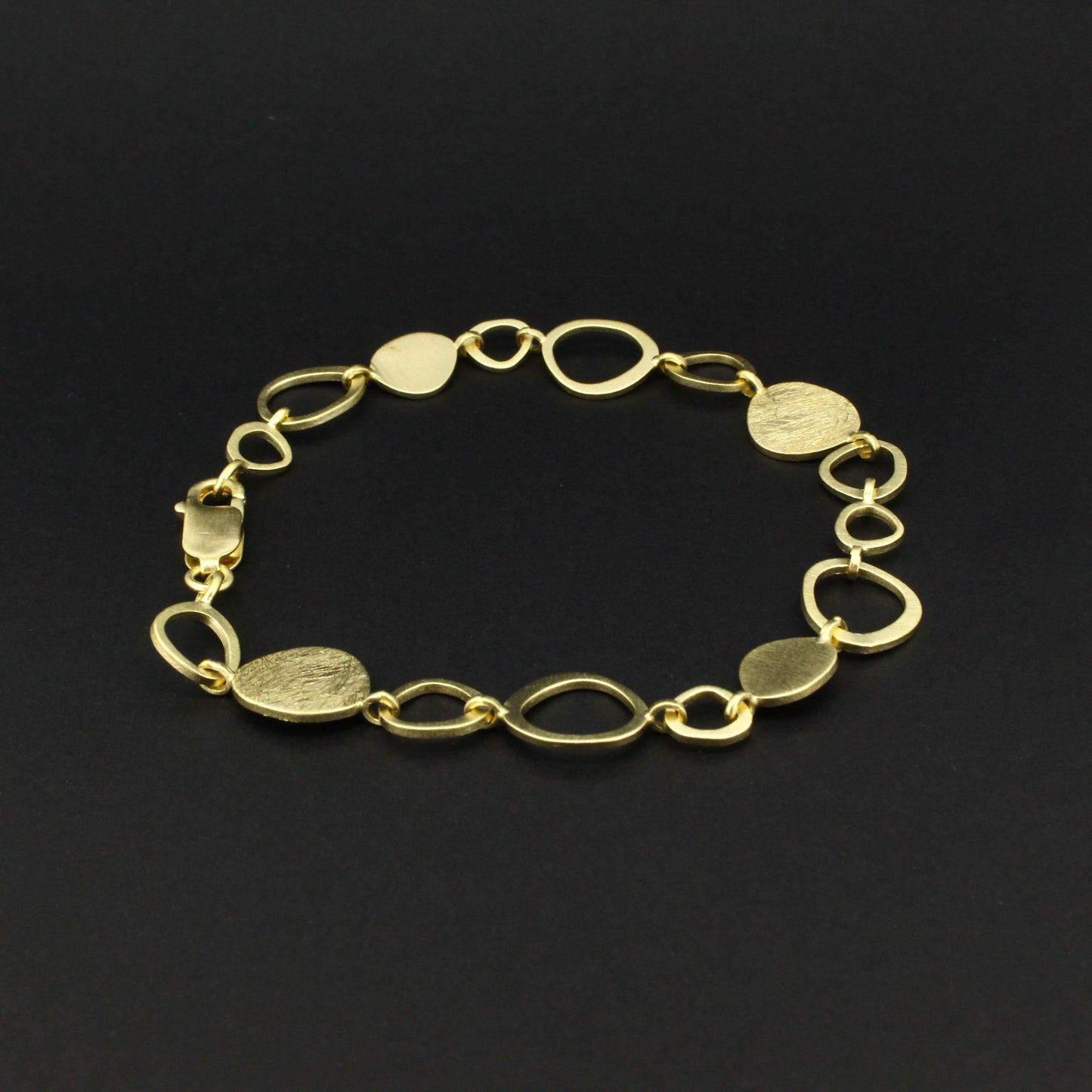 Gold Vermeil Round Bracelet