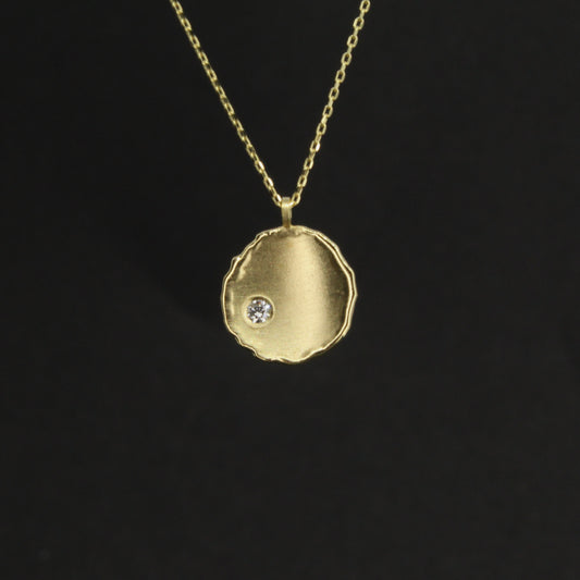 14ct Gold Diamond Necklace