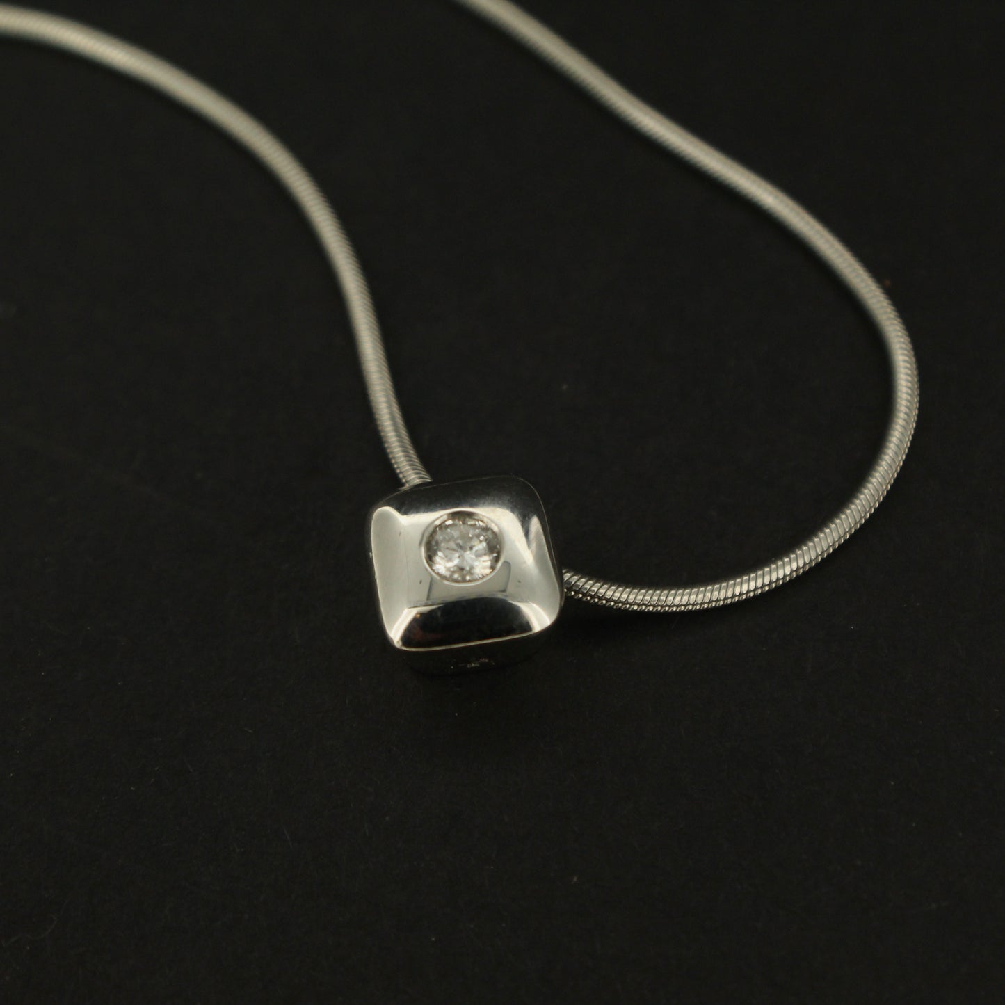 Platinum Diamond Pendant