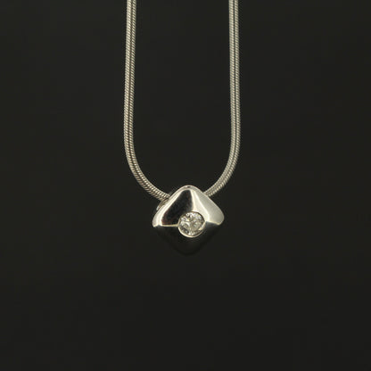 Platinum Diamond Pendant