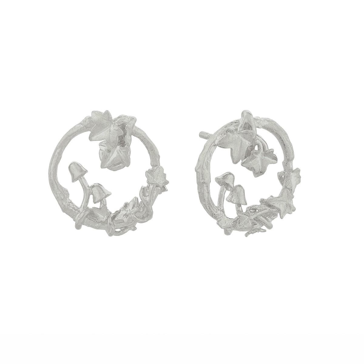Woodland Loop Stud Earrings