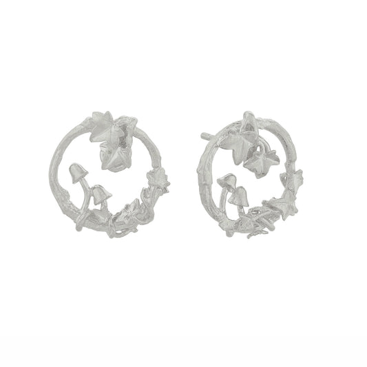 Woodland Loop Stud Earrings