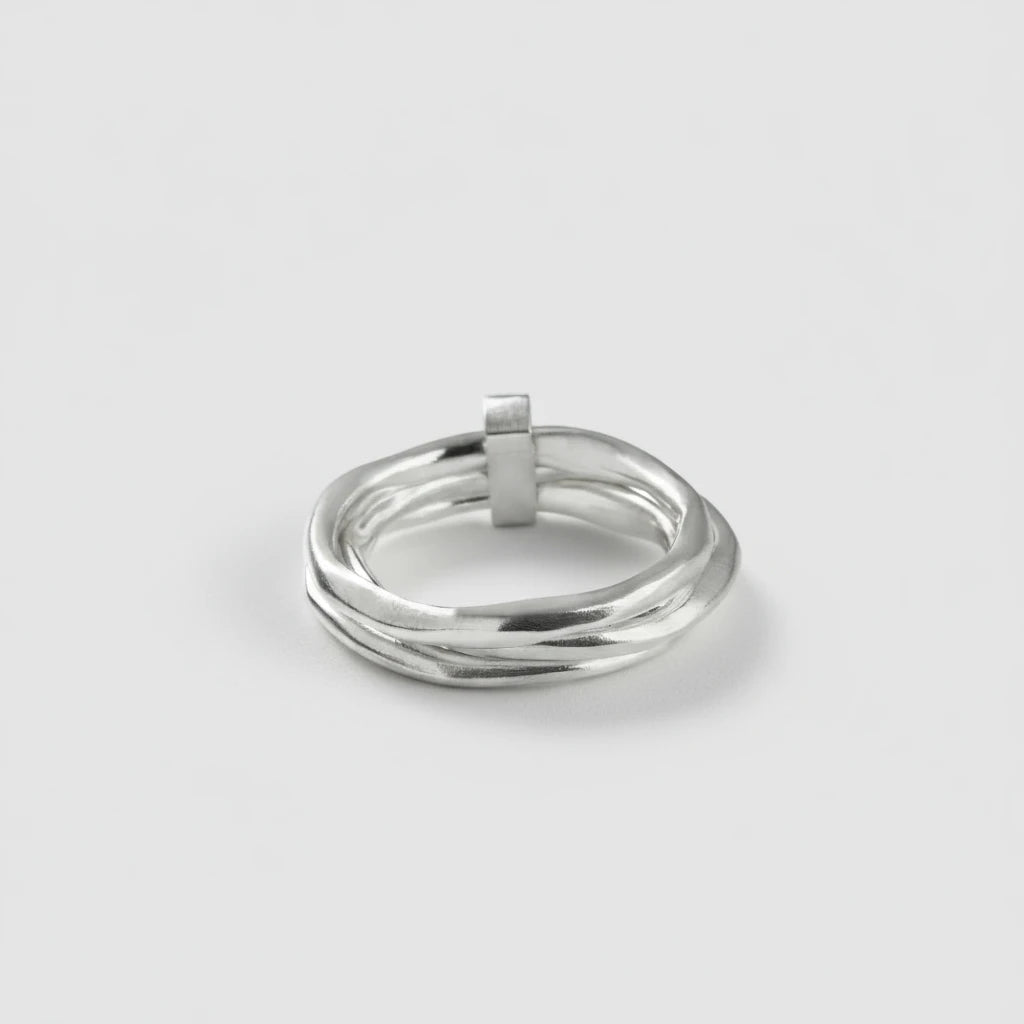 Orla - Silver Multiband Ring
