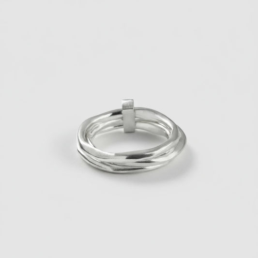 Orla - Silver Multiband Ring