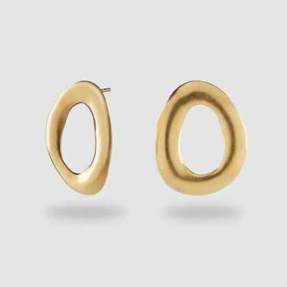 Ecos - Large Gold Earrings