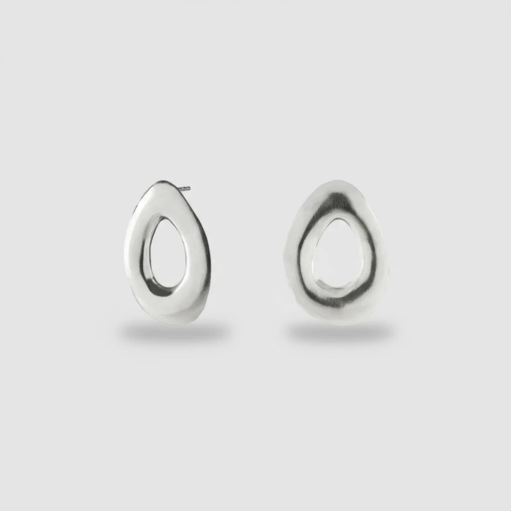 Ecos - Small Silver Earrings