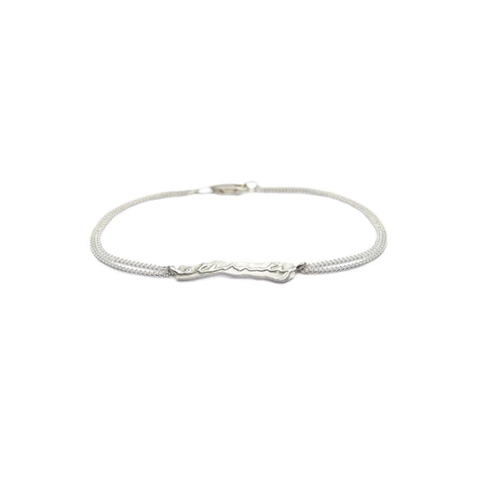 Silver 'eternity' Bracelet
