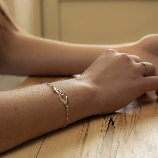 Buíochas Go Deo - Silver Double Bracelet