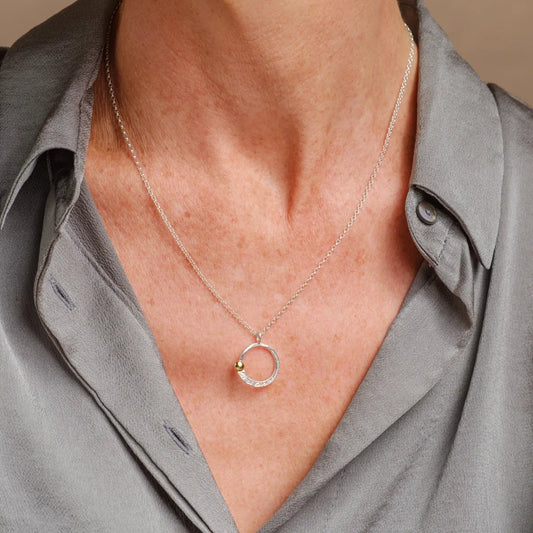 Croí álainn mini dot pendant