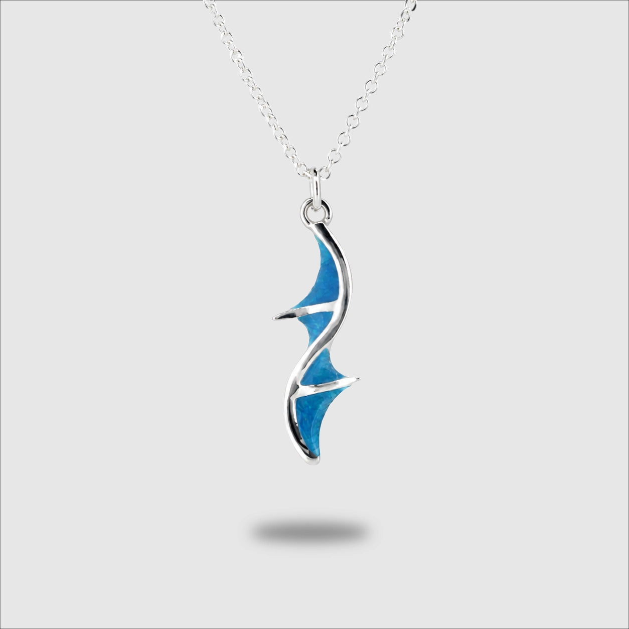 Peace Bridge Mini Enamelled Pendant