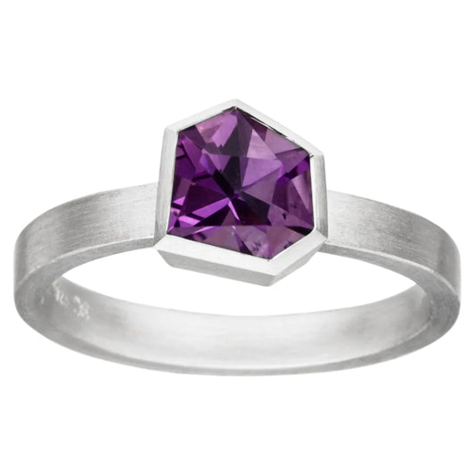 R1310 - Silver and Amethyst Ring